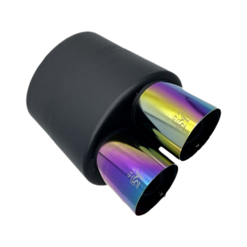 منبع اگزوز سایلنسر دار خودرو مورونو کد JS715 وزارت اسپرتKP مدل 1