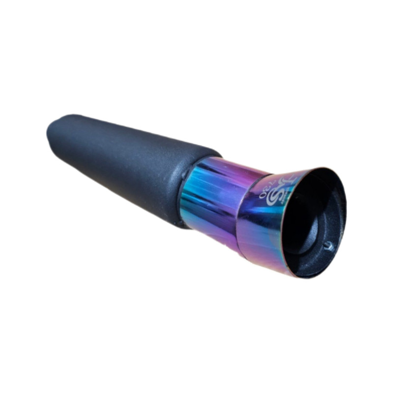 منبع اگزوز سایلنسر دار خودرو مورونو کد JS730 وزارت اسپرتKP