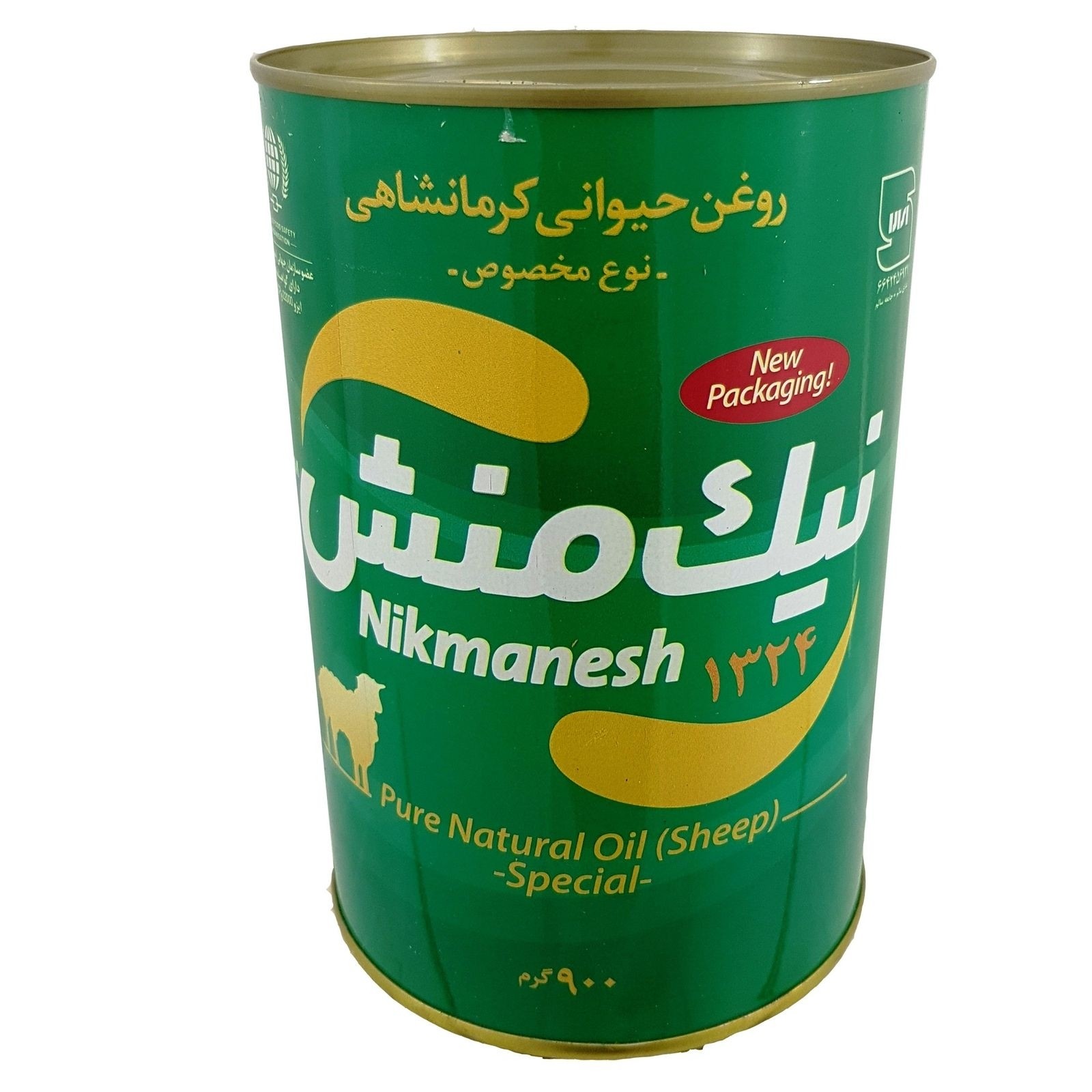 روغن حیوانی گوسفندی نیک منش 900 گرمی بازرگانی خدانظری
