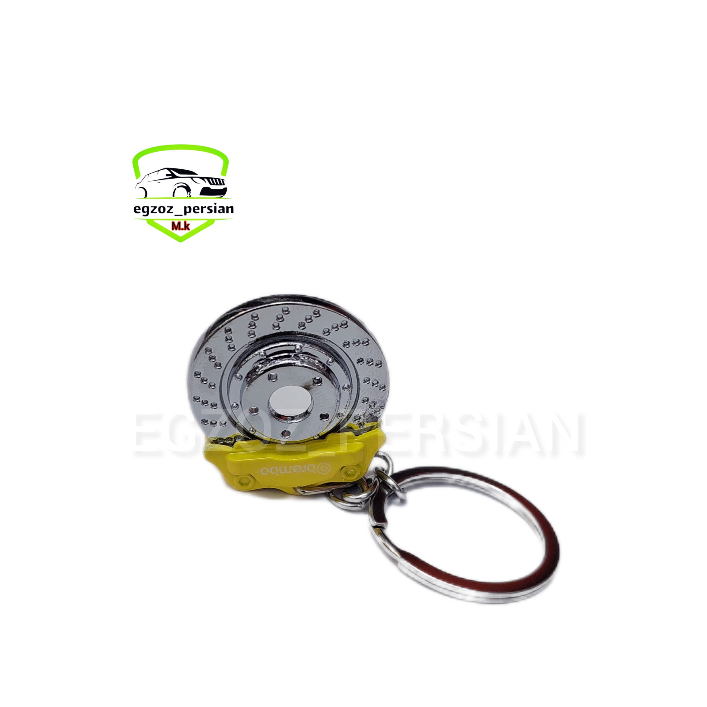 جاسوئیچی صفحه دیسک کاورلنت دار متحرک زرد مدلM.K