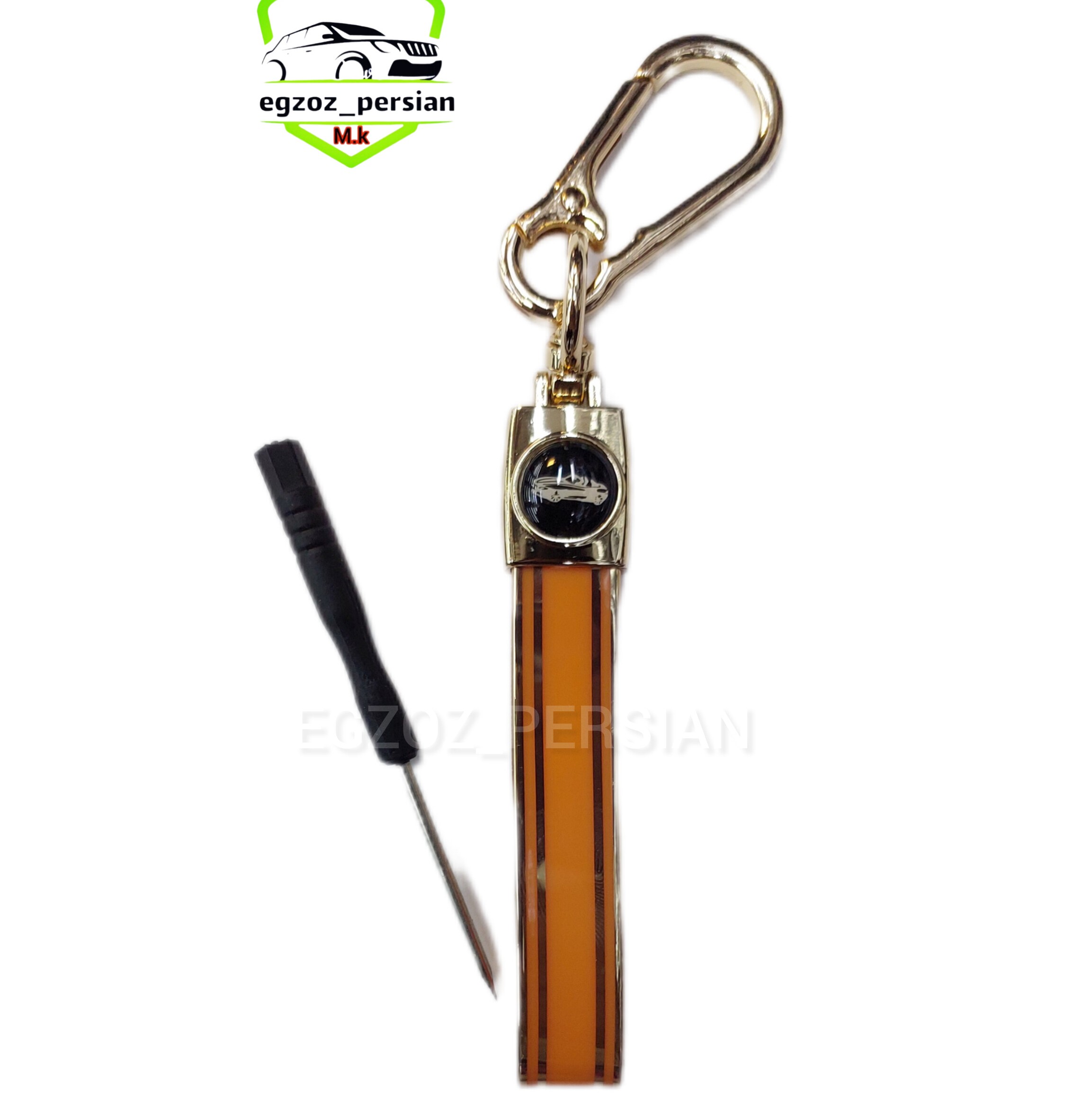 بند لاکچری سوئیچ رنگ نارنجی مدل M.K اگزوز پرشین