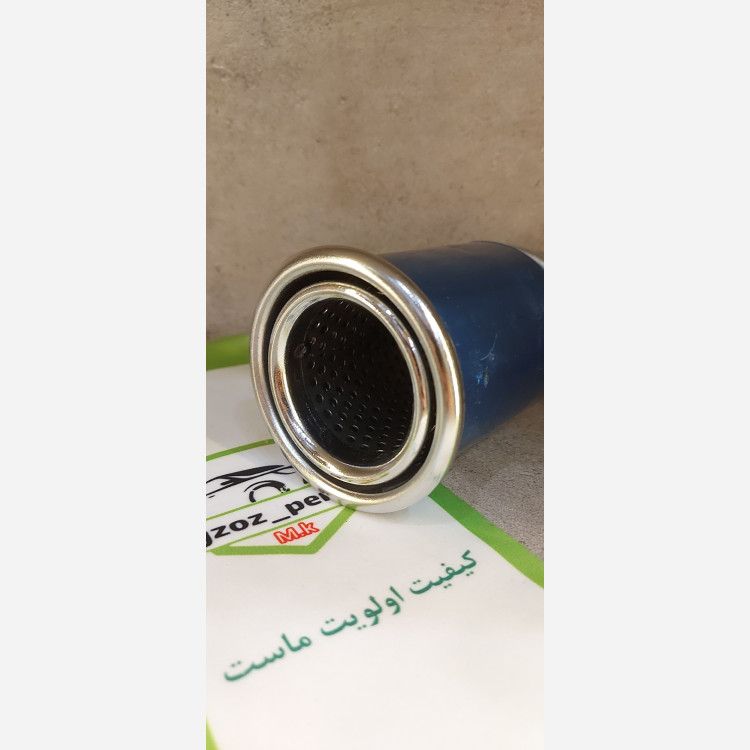 سراگزوز مدل دوبل کوچیک سواری 116 js استیل اگزوز پرشین M.K