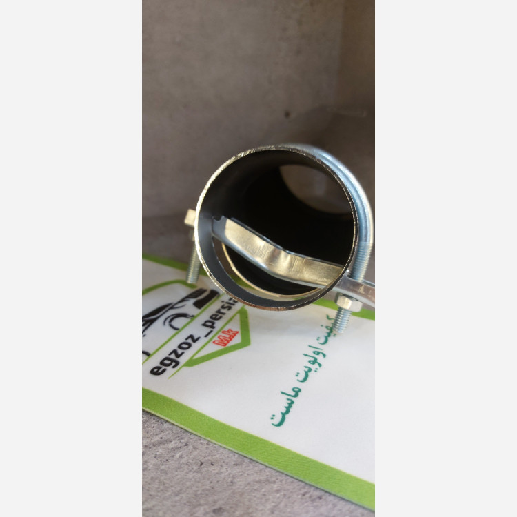 سراگزوز مدل 206 دم کج 218 js استیل اگزوز پرشین M.K