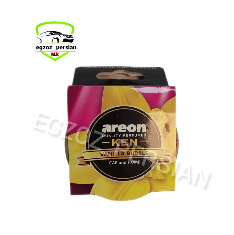 خوشبو کننده کنسروی مدل AREON KEN وانیل میا اگزوز پرشین M.K