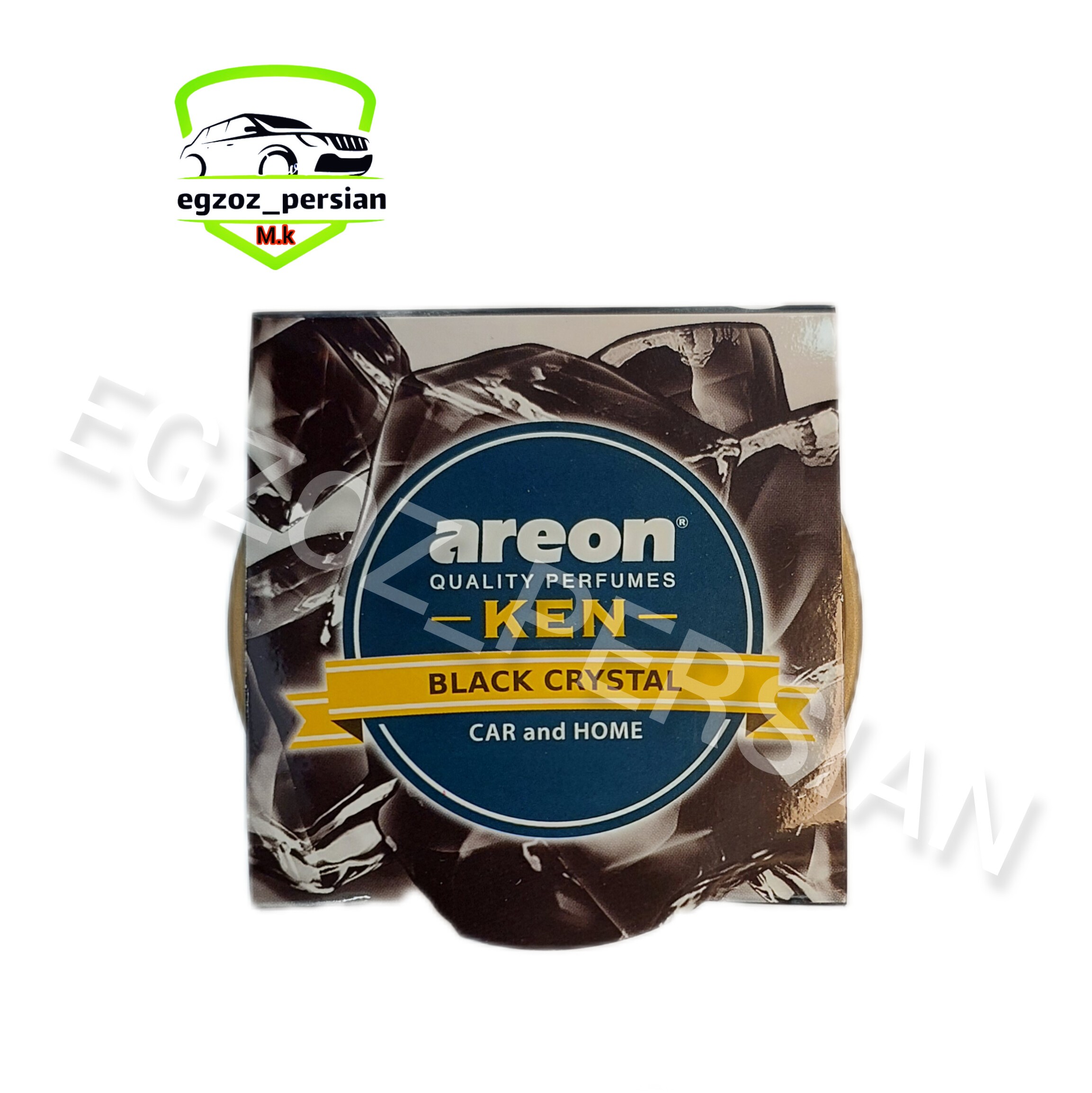 خوشبو کننده کنسروی مدل AREON KEN بلک کریستال اگزوز پرشین M.K