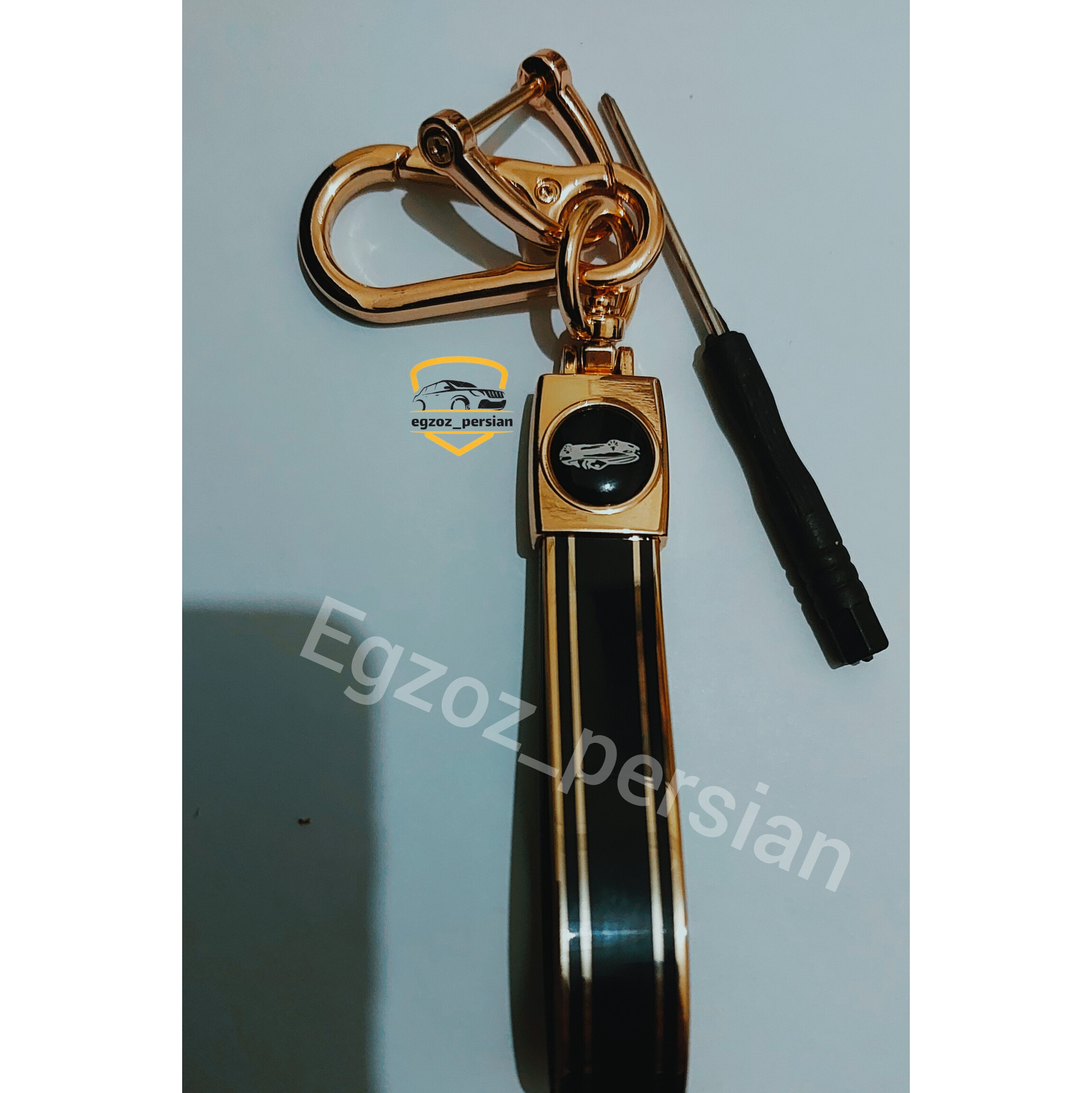 بند ست کاور سوئیچ لاکچری در رنگ مشکی و سفید اگزوز پرشین