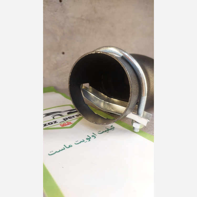 سراگزوز مدل دولول مربع کوچیک 412js اگزوز پرشین M.K