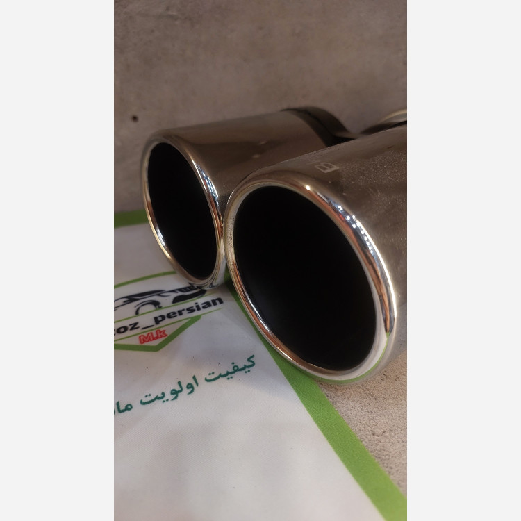 سراگزوز دولول مدل 406 Bmw استیل اگزوز پرشین m.k