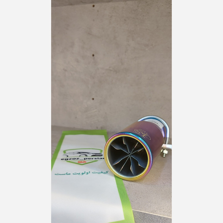 سراگزوز پرایدی کد 102 هفت رنگ خودرو m.k اگزوز پرشین