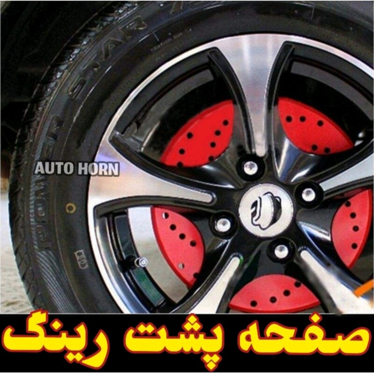 صفحه پشت رینگ مدلM.K بسته 2 عددی اگزوز پرشینM.K